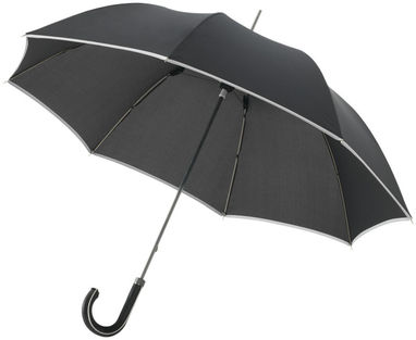 Зонт 23'', цвет сплошной черный - 19984990- Фото №1