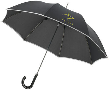 Зонт 23'', цвет сплошной черный - 19984990- Фото №2