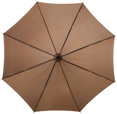 Зонт автоматический  23'', цвет коричневый - 10904801- Фото №4