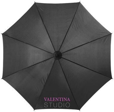 Зонт автоматический  23'', цвет сплошной черный - 19547952- Фото №3