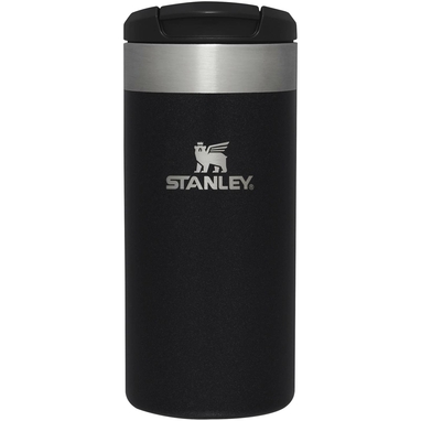 Stanley 350 мл AeroLight™ дорожный стакан, цвет сплошной черный - 10082990- Фото №2