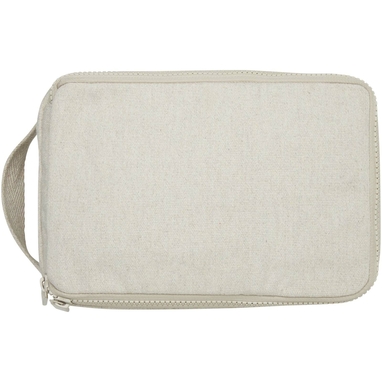 Органайзер для туалетного приладдя з переробленого матеріалу Pack500 г/м² Aware™, колір бежевий - 12074607- Фото №3 Органайзер для туалетного приладдя з переробленого матеріалу Pack500 г/м² Aware™, колір бежевий - 12074607- Фото №3