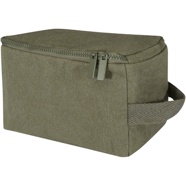 Органайзер для туалетного приладдя з переробленого матеріалу Pack500 г/м² Aware™, колір зелений - 12074661- Фото №1 Органайзер для туалетного приладдя з переробленого матеріалу Pack500 г/м² Aware™, колір зелений - 12074661- Фото №1