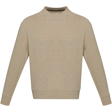 Jet унисекс Aware™ свитер с круглым вырезом из переработанных материалов, цвет oatmeal размер S - 37543071- Фото №3 Jet унисекс Aware™ свитер с круглым вырезом из переработанных материалов, цвет oatmeal размер S - 37543071- Фото №3