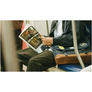 Сумка-мессенджер Herschel Cove из переработанного материала 22,5 л, цвет черный - 12075790- Фото №5 Сумка-мессенджер Herschel Cove из переработанного материала 22,5 л, цвет черный - 12075790- Фото №5