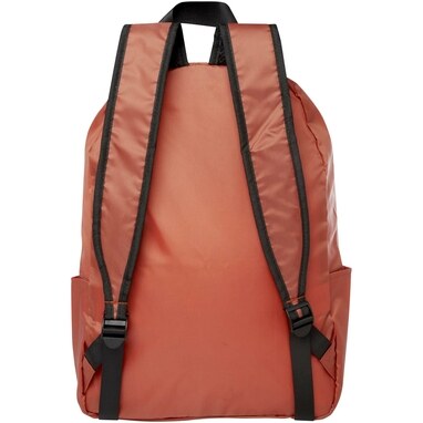 Складаний рюкзак EcoFold об'ємом 15 л з переробленого ПЕТ-пластику червоний - 13009032- Фото №4