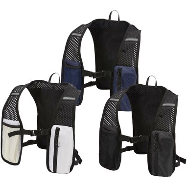 Nomad жилет для бега из переработанного материала, сертифицированного согласно GRS, с питьевой системой на 5 л сплошной черный - 13009890- Фото №7