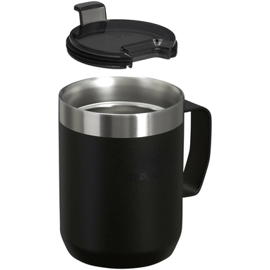 Похідна кружка об'ємом 236 мл Stanley Everyday, колір чорний - 10083190- Фото №3