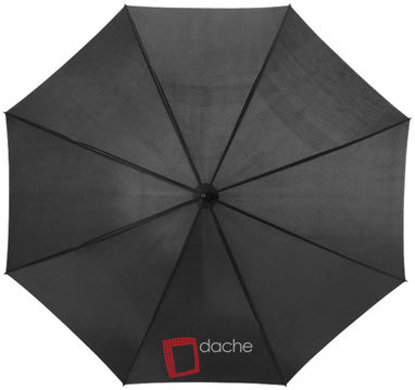 Зонт автоматический 23'', цвет сплошной черный - 10905300- Фото №3