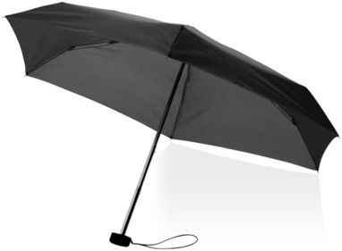 Зонт 18'', цвет сплошной черный - 10906300- Фото №1