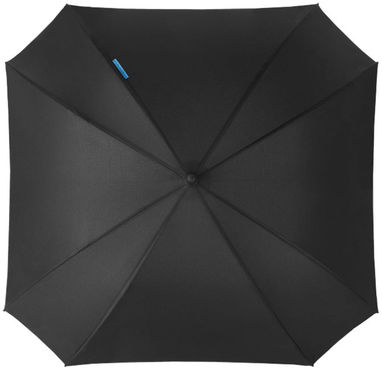Зонт  23,5'', цвет сплошной черный, синий - 10906500- Фото №5