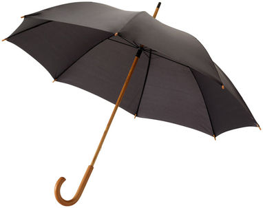 Зонт 23'', цвет сплошной черный - 19547820- Фото №1