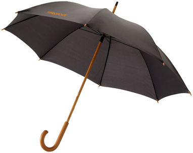 Зонт 23'', цвет сплошной черный - 19547820- Фото №2