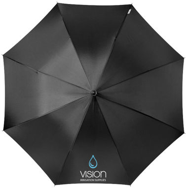 Зонт автоматический Arch  23'', цвет сплошной черный - 10907200- Фото №4