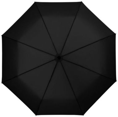 Парасолька автоматична 21'', колір суцільний чорний - 10907700- Фото №4
