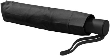 Зонт автоматический 21'', цвет сплошной черный - 10907700- Фото №6