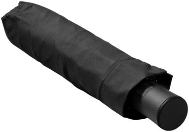 Зонт автоматический 21'', цвет сплошной черный - 10907700- Фото №7