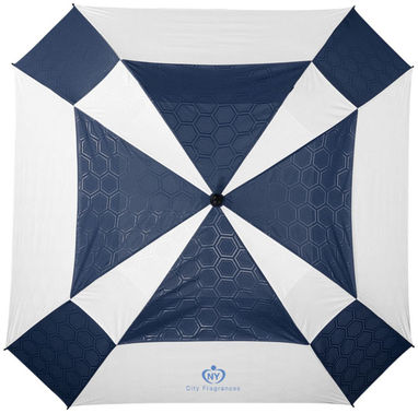 Зонт Cube 30'', цвет белый, темно-синий - 10907801- Фото №3