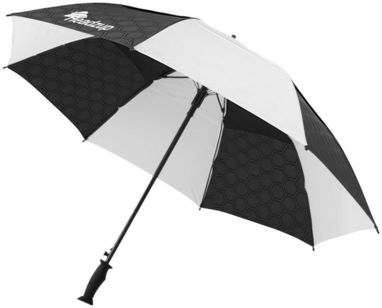 Зонт автоматический Champions 27'', цвет белый, сплошной черный - 10907900- Фото №2