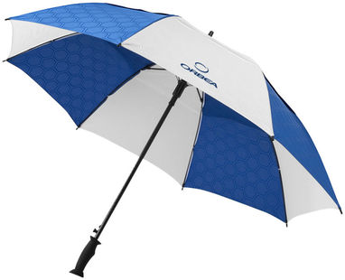 Зонт автоматический Champions  27'', цвет белый, ярко-синий - 10907902- Фото №2