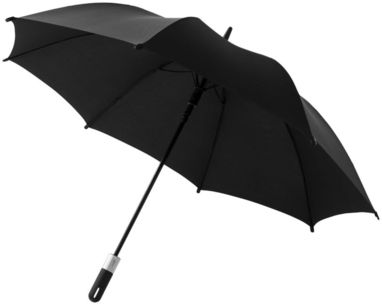 Зонт автоматический  27'', цвет сплошной черный - 10908000- Фото №1