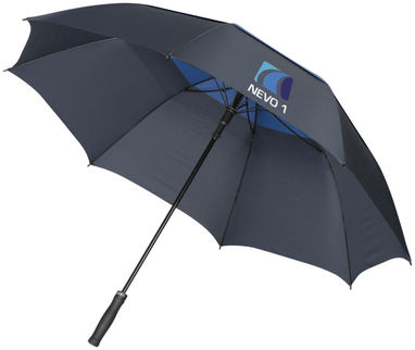 Зонт автоматический 30'', цвет темно-синий, ярко-синий - 10909001- Фото №2
