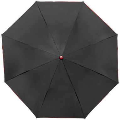Зонт Spark  21'', цвет сплошной черный, красный - 10909101- Фото №3