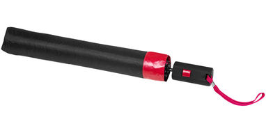 Зонт Spark  21'', цвет сплошной черный, красный - 10909101- Фото №5