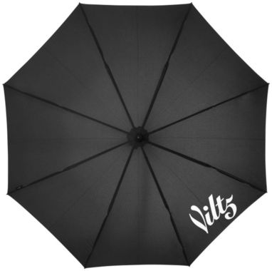 Зонт автоматический Noon  23'', цвет сплошной черный - 10909200- Фото №2