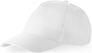 Детская кепка Memphis из 5 панелей, цвет белый - 11103600- Фото №1