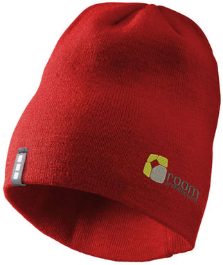 Лижна шапочка Level, колір червоний - 11105303- Фото №2