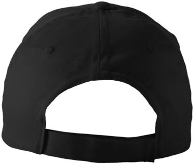 Хлопковая кепка Basic , цвет сплошной черный - 11106601- Фото №4