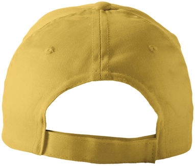 Бавовняна кепка Basic , колір жовтий - 11106609- Фото №4