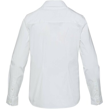 Carnelian женская рубашка из поплина белый  размер L - 39503013- Фото №3
