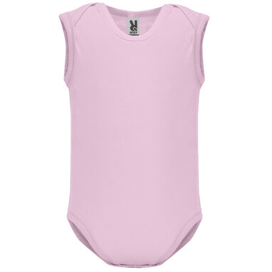 SWEET Боди гладкой вязки для младенца светло-розовый  размер 9 MESES - BD720110348- Фото №1