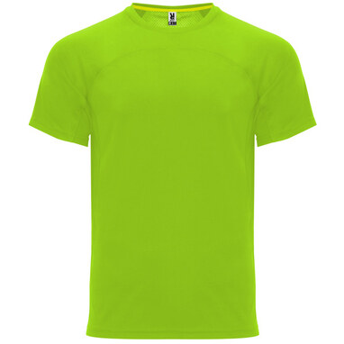 MONACO Футболка унисекс с коротким рукавом лайм  размер L - CA640103225- Фото №1