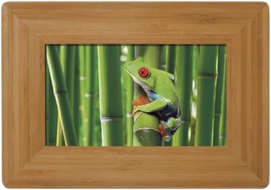 Цифрова фоторамка з бамбука - 12335000- Фото №2