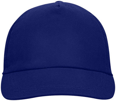 Нетканая кепка Basic из 5-ти панелей, цвет ярко-синий - 11106803- Фото №3