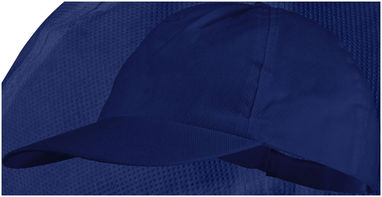 Нетканая кепка Basic из 5-ти панелей, цвет ярко-синий - 11106803- Фото №4