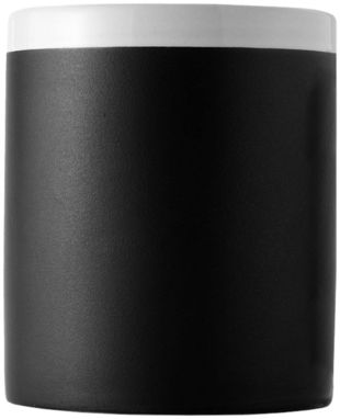 Керамічна кружка з покриттям для малювання крейдою, колір суцільний чорний - 11209700- Фото №6