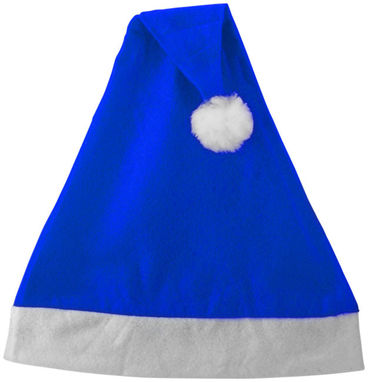 Новогодняя шапка, цвет ярко-синий, белый - 11224402- Фото №3