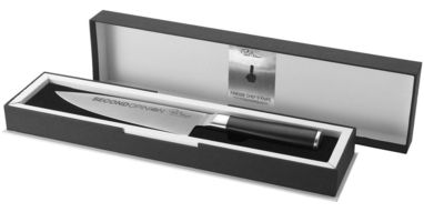 Поварской нож Finesse, цвет сплошной черный, серебряный - 11239500- Фото №2