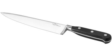 Поварской нож Essential, цвет сплошной черный, серебряный - 11248200- Фото №5