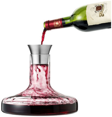 Графин для вина Flow, цвет прозрачный - 11254000- Фото №1