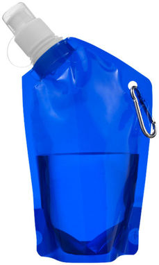 Минифляга для воды Cabo, цвет синий прозрачный - 11260400- Фото №3