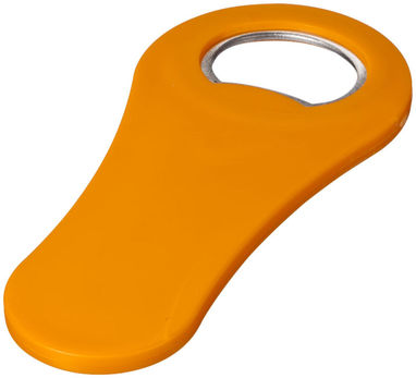 Магнітна відкривачка для пляшок Rally, колір оранжевий - 11260804- Фото №1