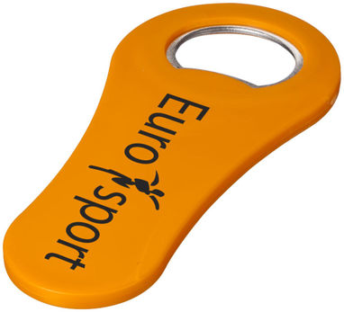 Магнітна відкривачка для пляшок Rally, колір оранжевий - 11260804- Фото №2