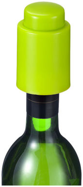 Пробка для вина Kava, колір лайм - 11261104- Фото №4