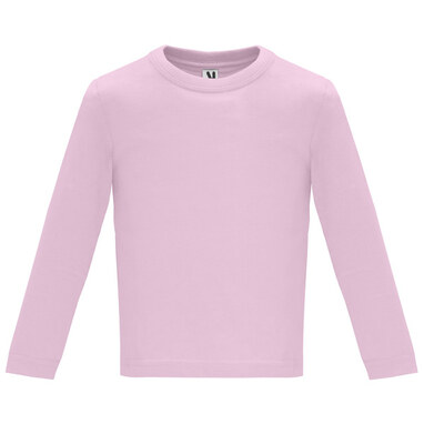 BABY L/S Футболка для малыша с длинным рукавом светло-розовый  размер 6 MESES - CA72033548- Фото №1