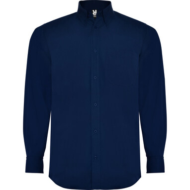 AIFOS L/S Рубашка с длинным рукавом темно-синий  размер S - CM55040155- Фото №1
